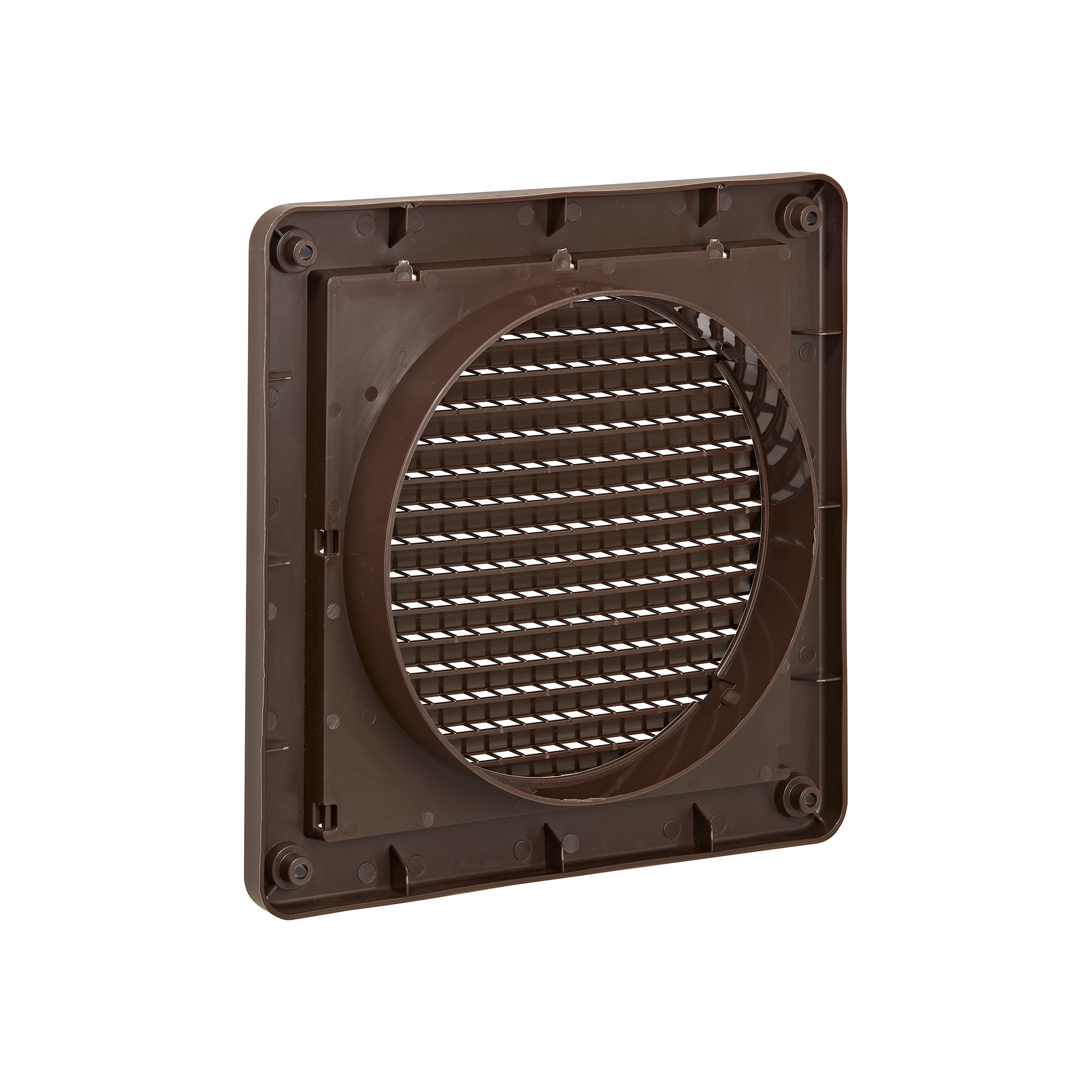 Intake Vent - 6 inch Brown Plastic Fresh Air Vent #606B-ML
