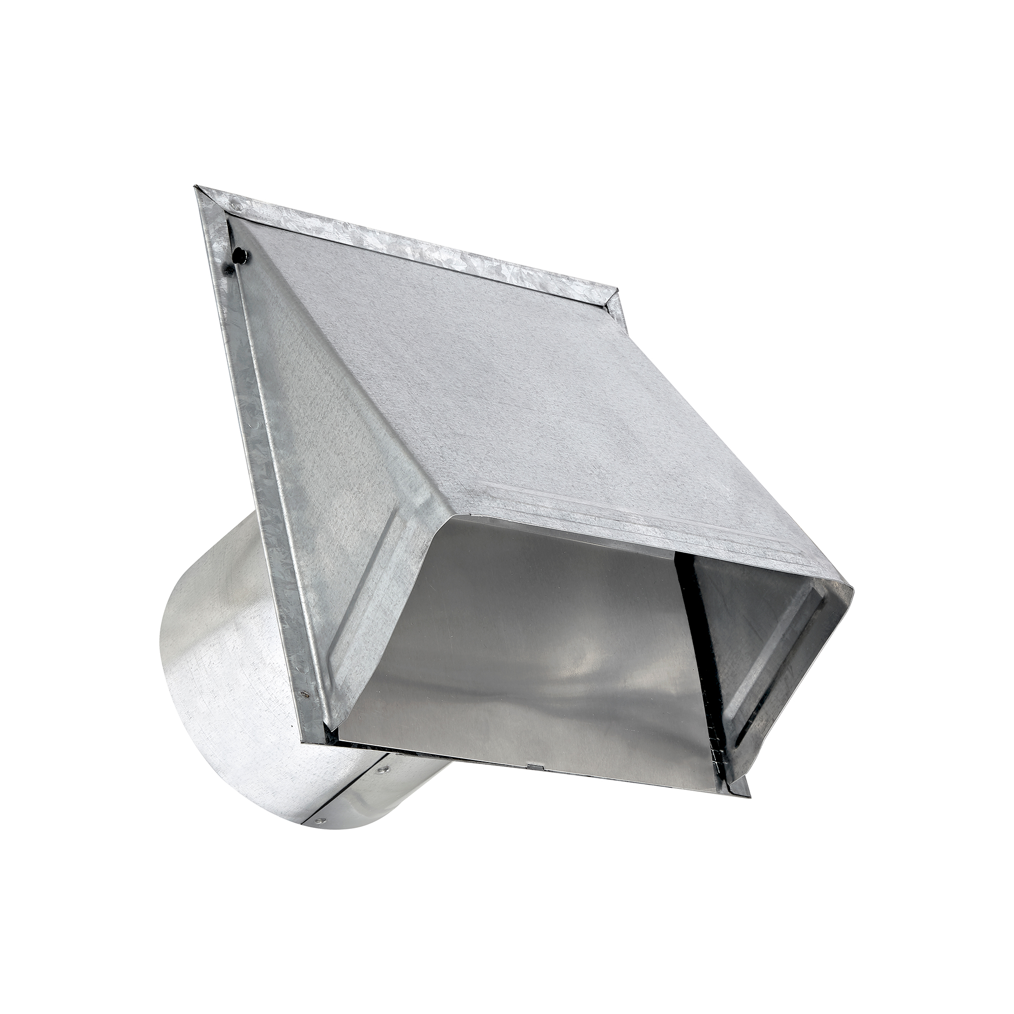 Bath Fan Vent - 6 inch Steel Wall Exhaust Vent #3460GMS-6