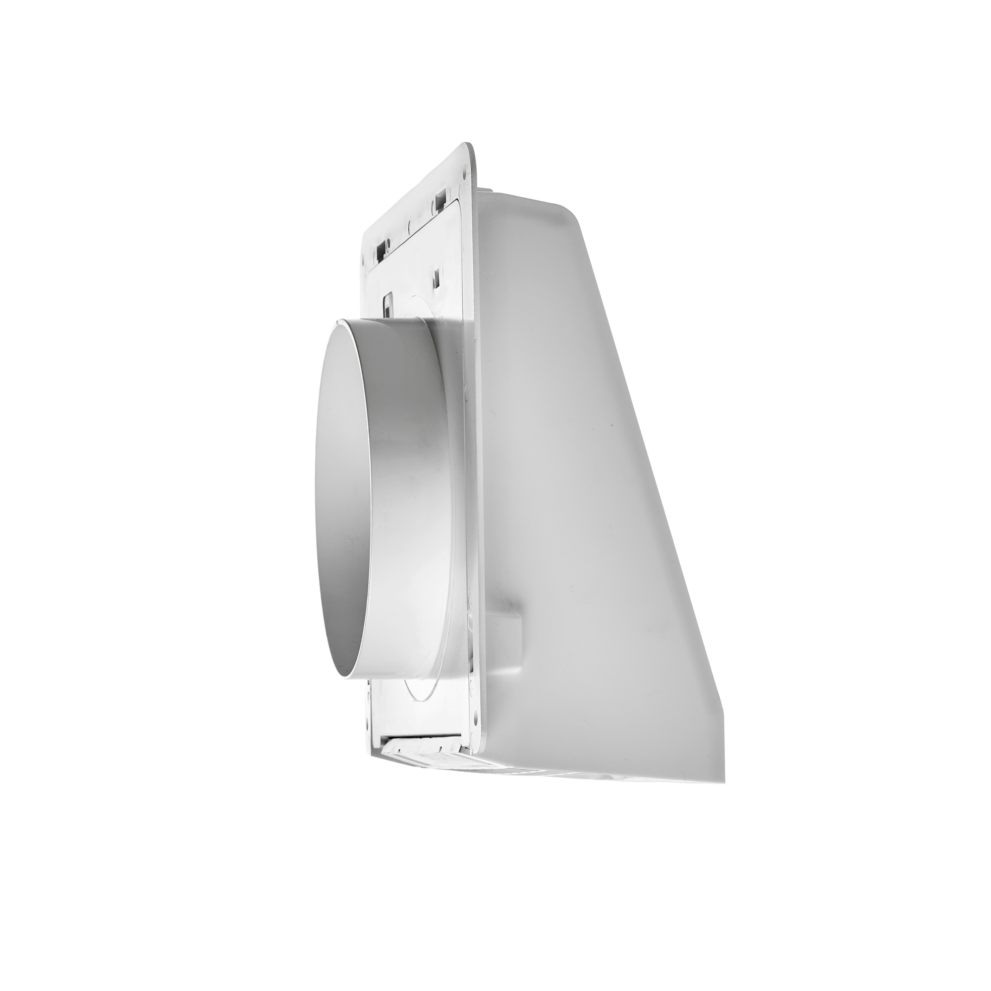 Bath Fan Vent - 6 inch Wall Exhaust Hood Vent - Damper #3510W