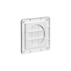 Dryer Vent - 4 inch Wall Exhaust Louvered Vent #1423W-NC