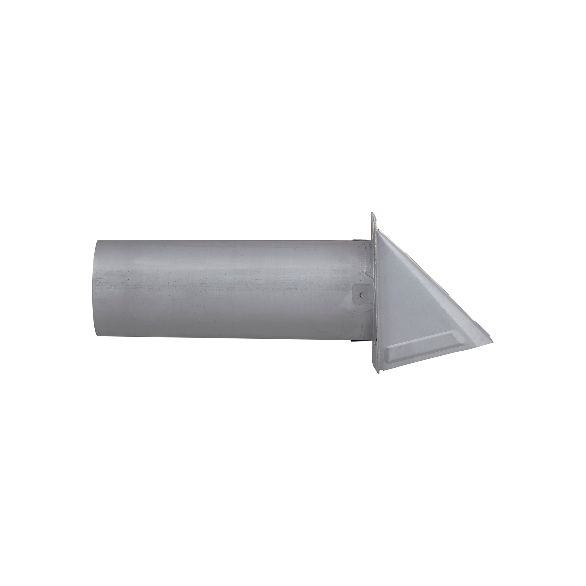 3440GMS-PG-04 Paint Grade Galvanized Steel Wall Exhaust Hood Bath Fan Vent - Damper - Screen - 11 inch Pipe - Side