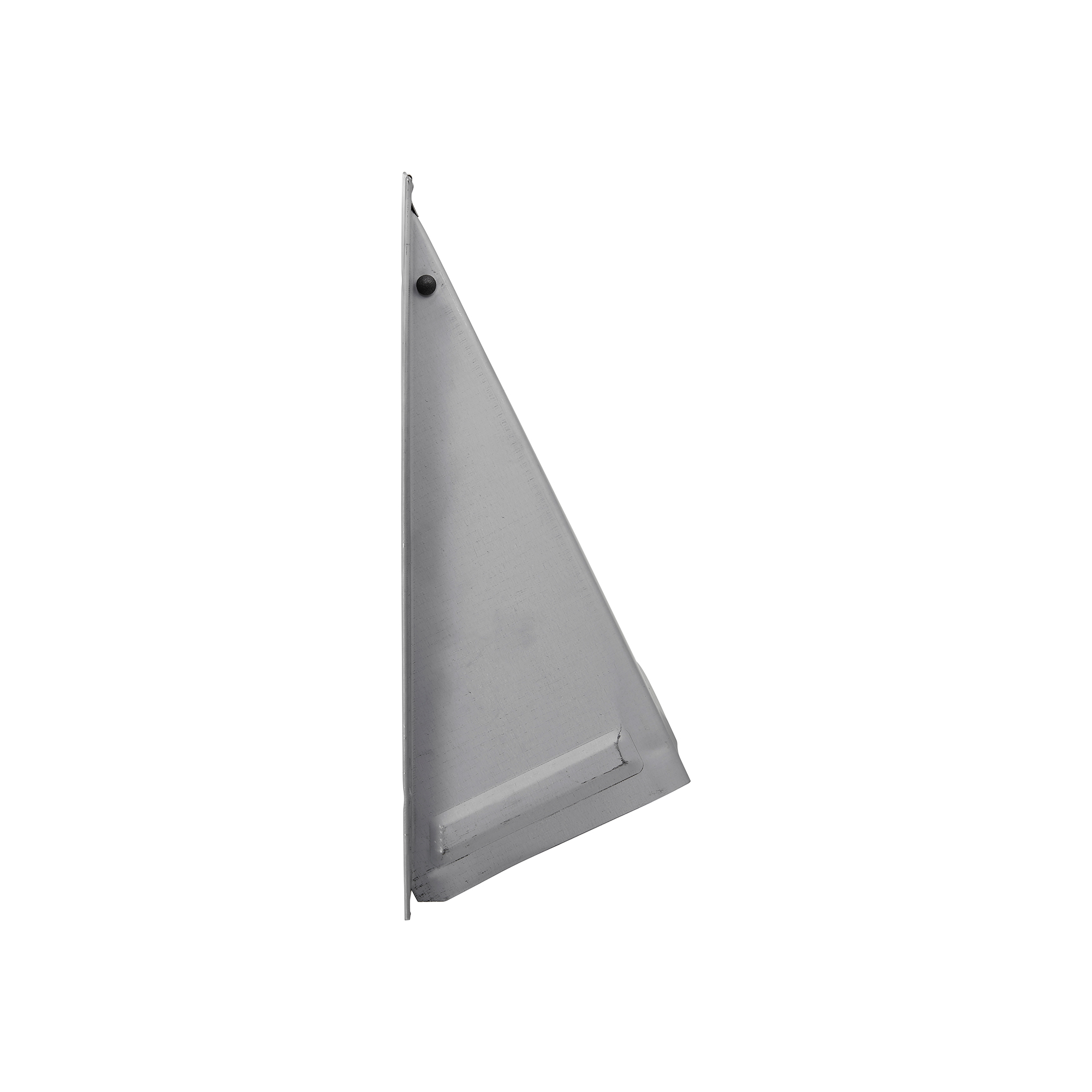 3460GMSNT-PG-05 Paint Grade Steel Wall Exhaust Hood Bath Fan Vent - Damper - Wire Mesh Screen - Flush Mount - Side