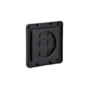 Dryer Vent - 4 inch Wall Exhaust Louvered Vent #1423BL-NC