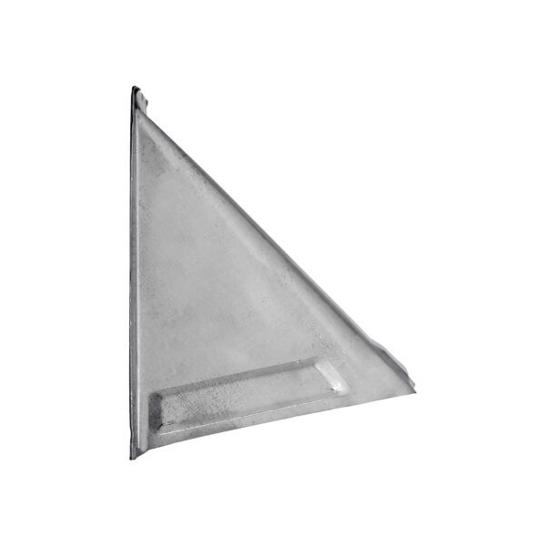Paint Grade Steel Wall Exhaust Bath Fan Vent Hood - Damper - 1/8 inch Bug Screen - Flush Mount - Side