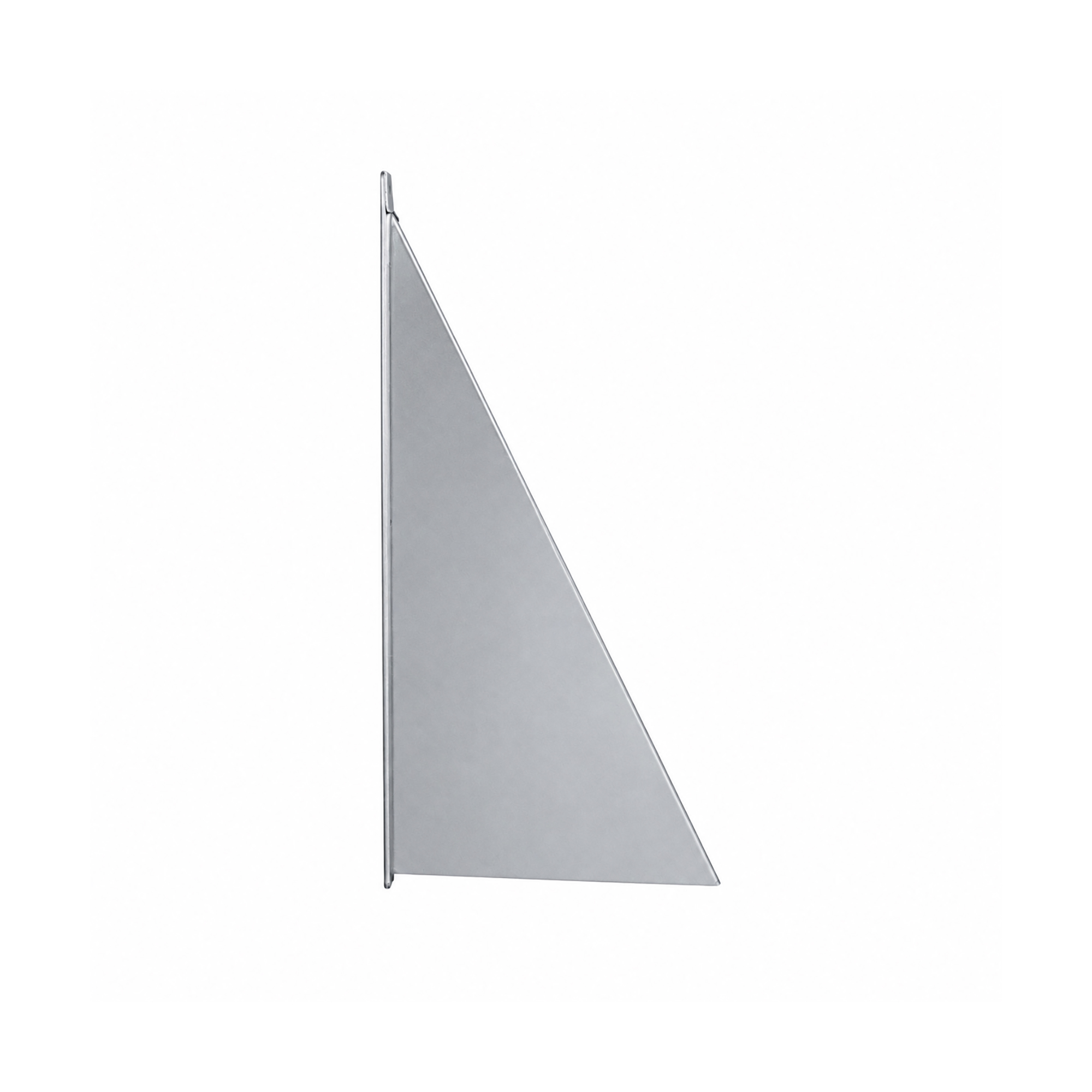 Galvanized Steel Wall Exhaust Hood Exhaust Vent - Spring Damper - 1/8 inch Wire Mesh Screen - Flush Mount - Side